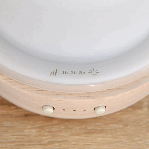 Rootz Aroma Diffuser - 2 In 1 Function - With Led Lights - 12.7 cm x 12.7 cm x 12.9 cm