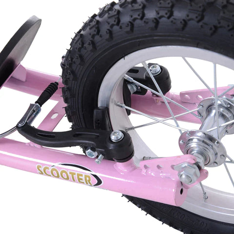 Rootz Kinderroller – Tretroller – Stadtroller – Teenager-Roller – Push-Kick-Scooter für Kinder – verstellbarer Lenker – Doppelbremsen-Ständer – Pink