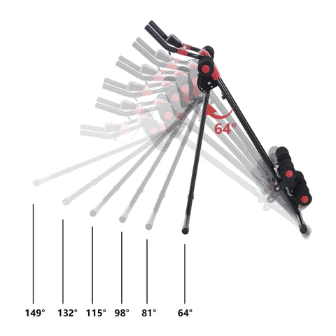 Rootz Abdominal Trainer - Trainer - Back Trainer - Muscle Trainer - Black - 90 X 54 X 93cm (LXWXH)