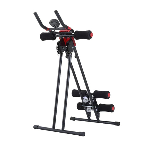 Rootz Abdominal Trainer - Trainer - Back Trainer - Muscle Trainer - Black - 90 X 54 X 93cm (LXWXH)