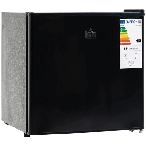 Rootz Mini Freezer - 35 L Freezer Box - Mini Chest Freezer - Mini Fridge - 5-Level Temperature Control - Steel, Plastic - Black - 47W x 44.2D x 48.8H cm