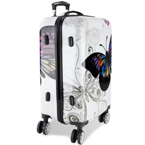 Rootz Reisekoffer-Set – 3-teilig – Hartschalenkoffer – 360° drehbar – Polycarbonat