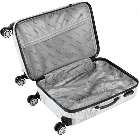 Rootz Reisekoffer-Set – 3-teilig – Hartschalenkoffer – 360° drehbar – Polycarbonat