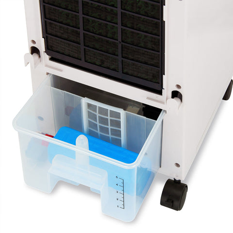 Rootz Mobile Klimaanlage – Klimaanlage – Luftkühler – Ventilator – Ionisator – 5 Liter