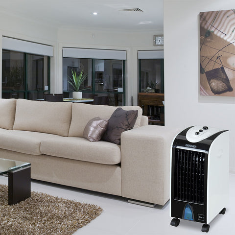 Rootz Mobile Air Conditioner - Air Conditioner - Air Cooler - Fan - 335 x 295 x 610 mm