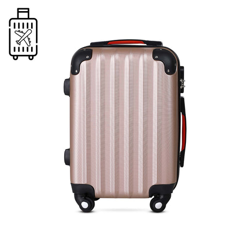 Rootz Reiskofferset - 4-delig - Hardcase - Extra Riemen - Practical Netvak - ABS