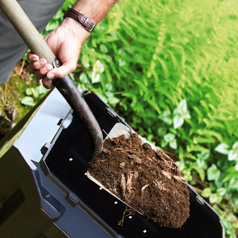Rootz Composter - Weatherproof - Plastic - 1600 L - 261 x 72 x 83 cm