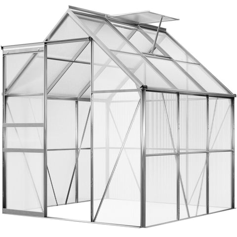 Rootz Garden Greenhouse - Greenhouse - Whiteh Foundation - Garden - Aluminum - 195 x 195 x 190 cm