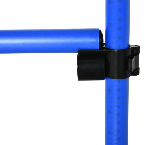 Rootz Dog Hurdle Set - Agility Hurdle Set - Dog Training Set - Dog Training Hurdles - Pet Agility Equipment - Dog Jumping Set - Hurdle Jumping Kit - Blue - 99x65x94cm