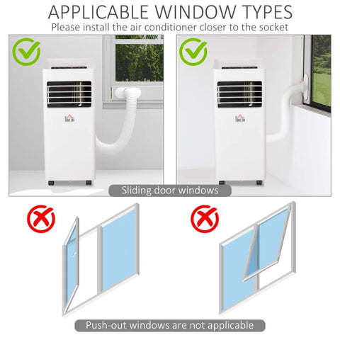 Rootz Air Conditioner - White - Abs - 12 cm x 12.91 cm x 26.69 cm