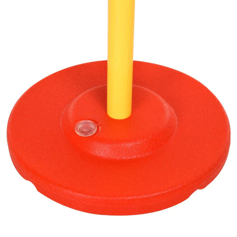 Rootz Dog Agility Set - 4 Obstacles - Training Set - High Jump - Tunnel - Jump Ring - Red+Yellow
