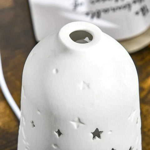 Rootz Aroma Diffuser - Fragrance Diffuser - LED lights humidifier - 9.2 cm x 9.2 cm x 16.5 cm