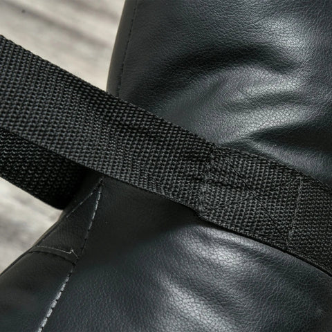 Rootz Bulgarian Bag - 20 Kg Bulgarian Bag - Multiple Straps - Reinforced Seams - Black - 72cm x 50cm x 18cm