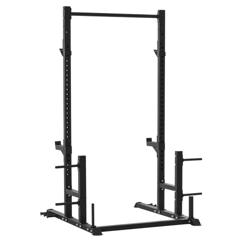 Rootz Weight Bench - Multi-Gym - Gym Weight Bench - With Pull-up Bar - Steel - Black - 140 x 171 x 228 cm