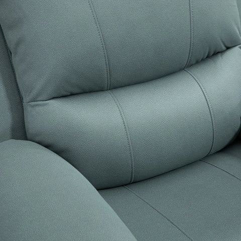 Rootz Relax Chair - Recliner - Living Room Chair - With Tilt Adjustment - 360° Rotatable - Polyester/Foam/Steel - Green - 93 cm x 100 cm x 98 cm