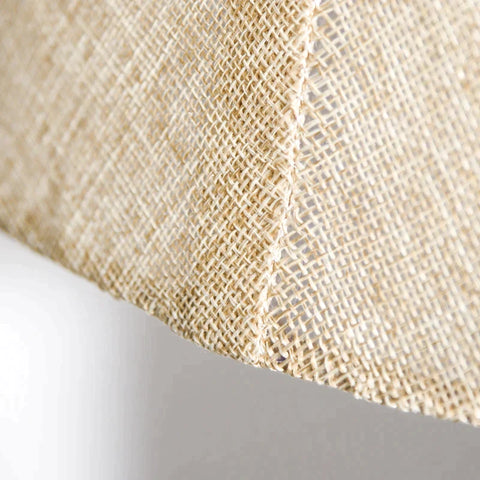 Rootz Floor Lamp - Floor Lamp In A Tripod Design - Buswood And Linen - Living Room Lamp - Bedroom Lamp - Office Lamp - Sand - 67x 67 x 154 cm